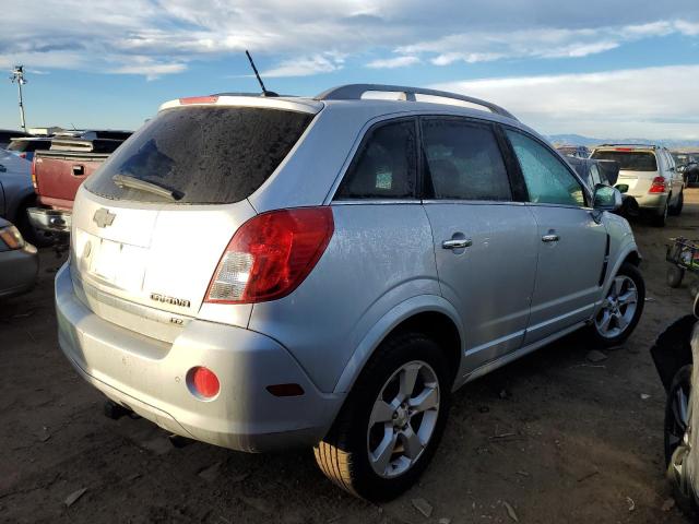 3GNAL4EK0ES655277 - 2014 CHEVROLET CAPTIVA LTZ SILVER photo 3