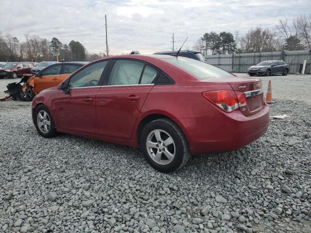 1G1PF5S92B7141113 - 2011 CHEVROLET CRUZE LT RED photo 2