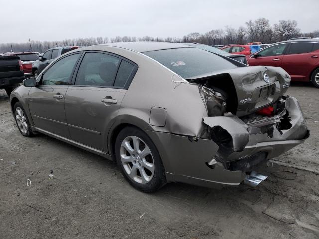 1N4BA41EX7C851258 - 2007 NISSAN MAXIMA SE BROWN photo 2