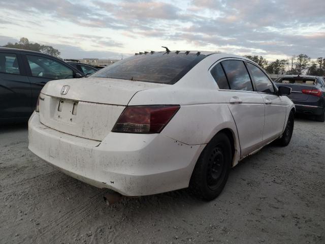 1HGCP26369A194385 - 2009 HONDA ACCORD LX WHITE photo 3