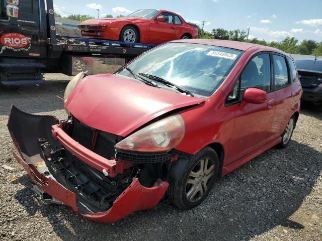 JHMGD38697S039213 - 2007 HONDA FIT S 红色 照片 1