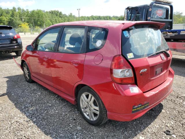 JHMGD38697S039213 - 2007 HONDA FIT S 红色 照片 2