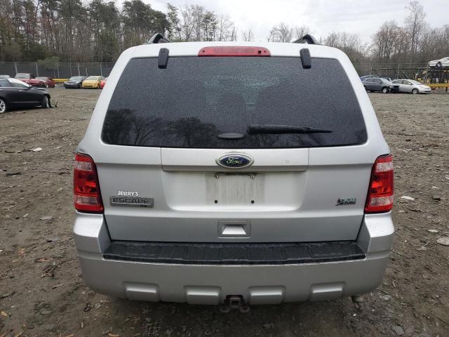 1FMCU0DG1CKC37464 - 2012 FORD ESCAPE XLT SILVER photo 6