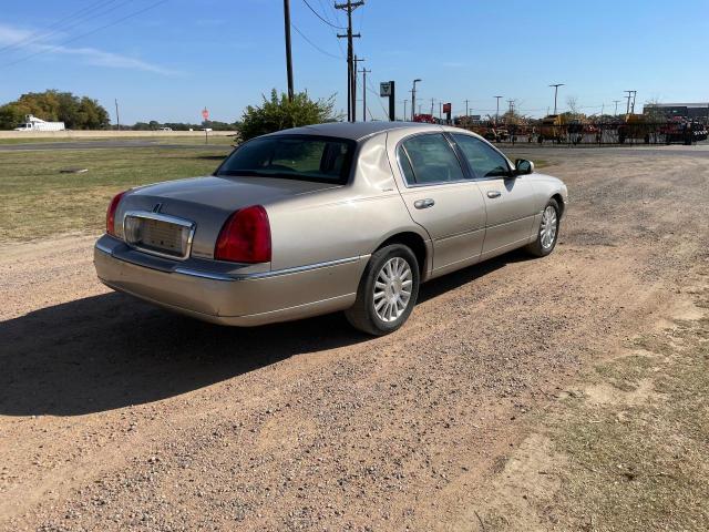 1LNHM81W63Y671926 - 2003 LINCOLN TOWN CAR EXECUTIVE TAN photo 4