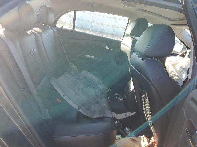 1G1ZE5E09CF270207 - 2012 CHEVROLET MALIBU LTZ ნაცრისფერი ფოტო 10