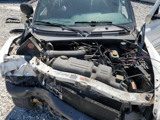 1B7GL2ANXYS759699 - 2000 DODGE DAKOTA QUAD WHITE photo 11