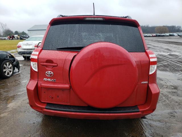 2T3BF4DVXBW101176 - 2011 TOYOTA RAV4 RED photo 6