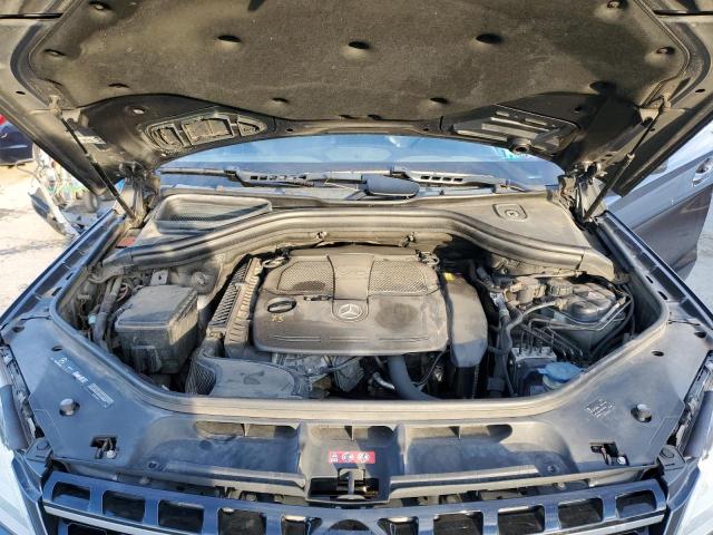 4JGDA5HB5CA007120 - 2012 MERCEDES-BENZ ML 350 4MATIC GRAY photo 11