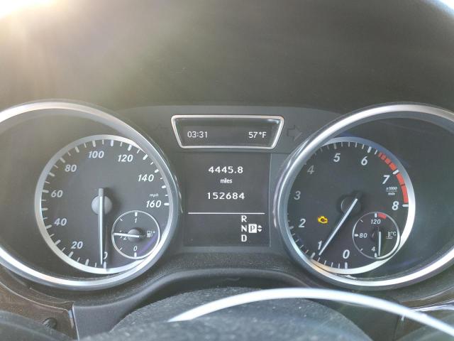 4JGDA5HB5CA007120 - 2012 MERCEDES-BENZ ML 350 4MATIC GRAY photo 9