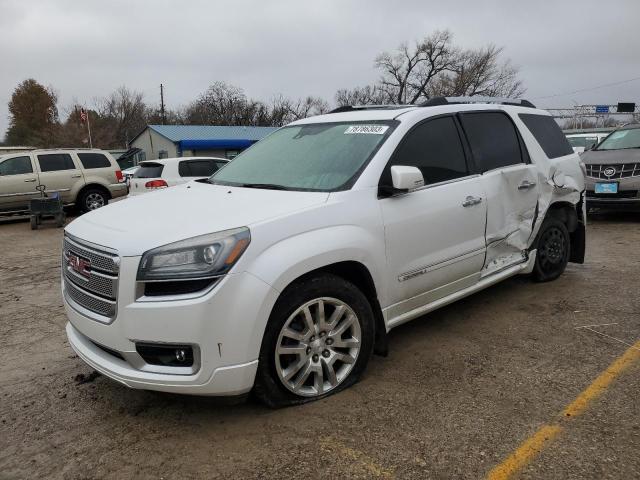 1GKKRTKD0GJ263016 - 2016 GMC ACADIA DENALI WHITE photo 1