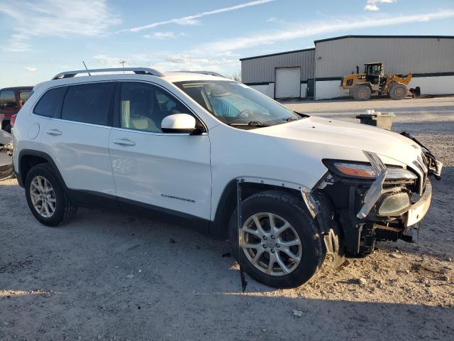 1C4PJMCB0EW255686 - 2014 JEEP CHEROKEE LATITUDE WHITE photo 4