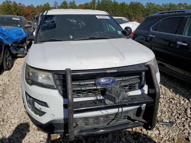 1FM5K8AR5HGB71630 - 2017 FORD EXPLORER POLICE INTERCEPTOR 白色 照片 5