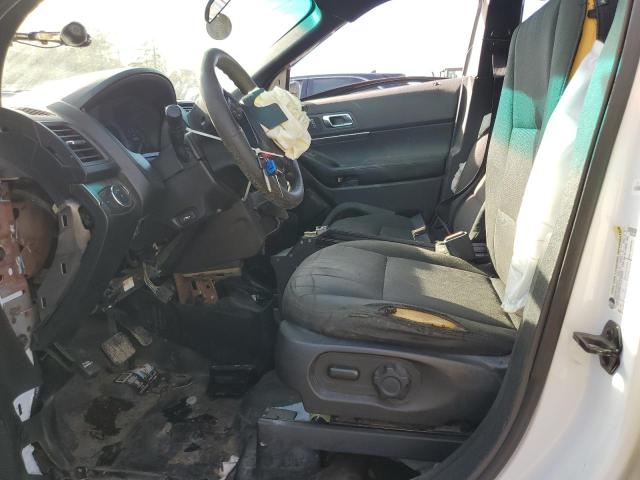 1FM5K8AR5HGB71630 - 2017 FORD EXPLORER POLICE INTERCEPTOR 白色 照片 7