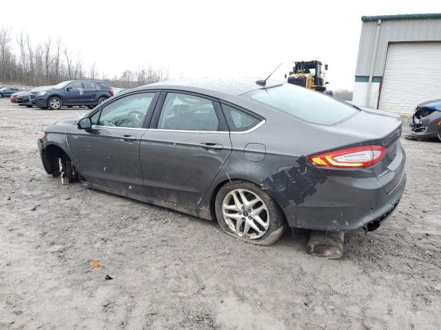 3FA6P0H7XGR265631 - 2016 FORD FUSION SE GRAY photo 2