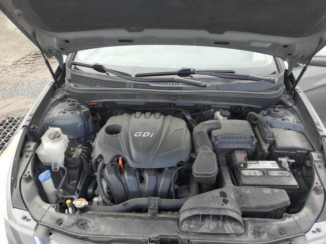 5NPEB4AC5EH833867 - 2014 HYUNDAI SONATA GLS GRAY photo 11