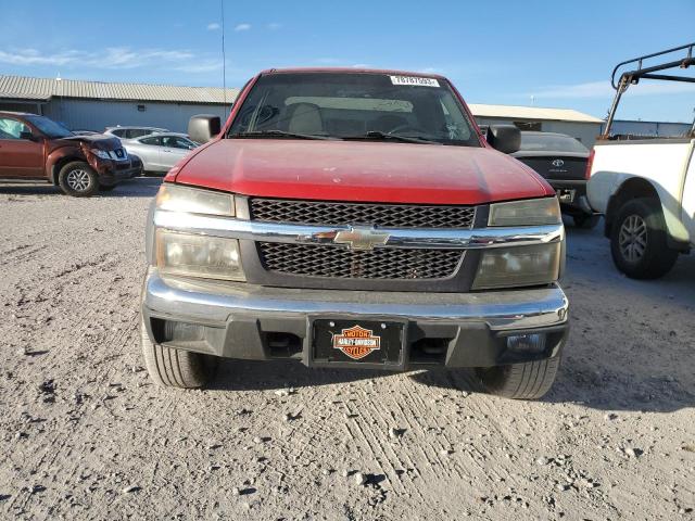 1GCDT196258147452 - 2005 CHEVROLET COLORADO RED photo 5