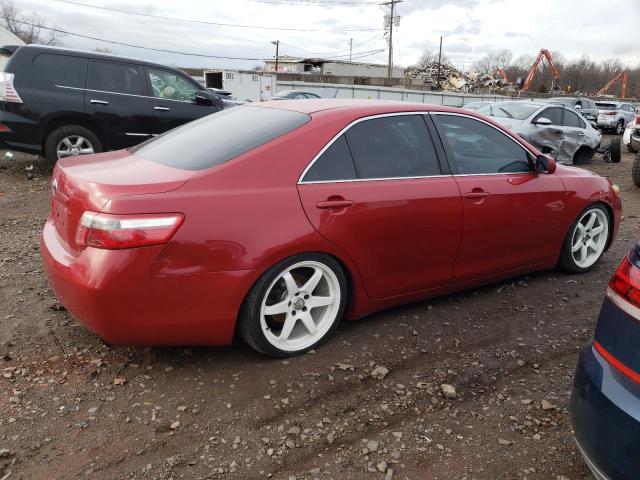 4T1BE46K08U195334 - 2008 TOYOTA CAMRY CE RED photo 3