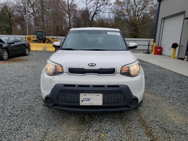 KNDJP3A52E7029669 - 2014 KIA SOUL + WHITE photo 5