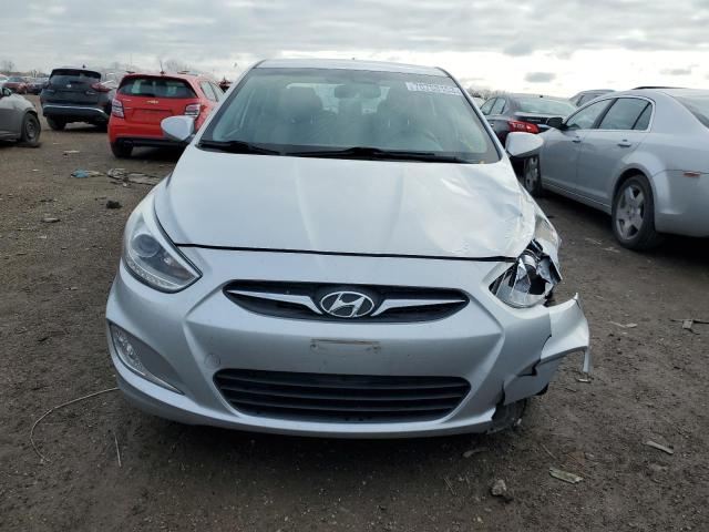 KMHCU4AE7EU601047 - 2014 HYUNDAI ACCENT GLS SILVER photo 5