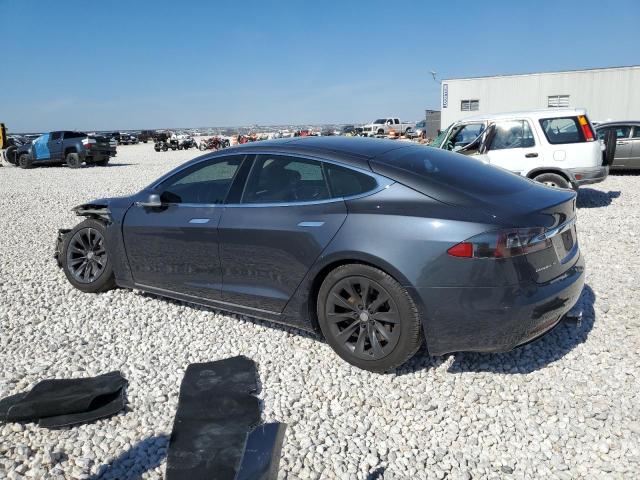5YJSA1E27GF141682 - 2016 TESLA MODEL S GRAY photo 2