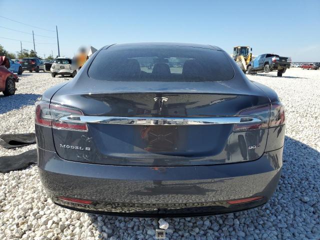 5YJSA1E27GF141682 - 2016 TESLA MODEL S GRAY photo 6