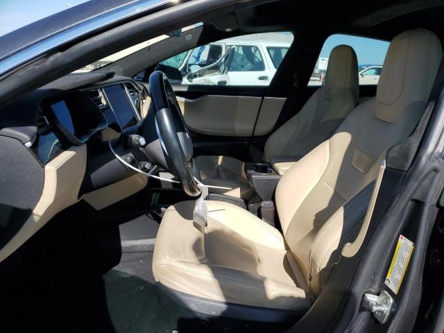 5YJSA1E27GF141682 - 2016 TESLA MODEL S GRAY photo 7