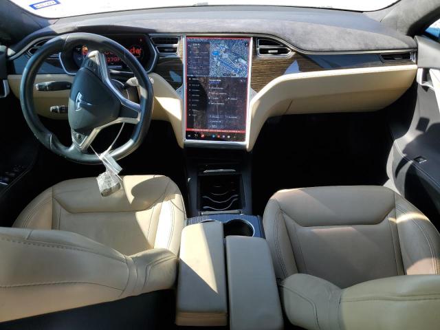 5YJSA1E27GF141682 - 2016 TESLA MODEL S GRAY photo 8