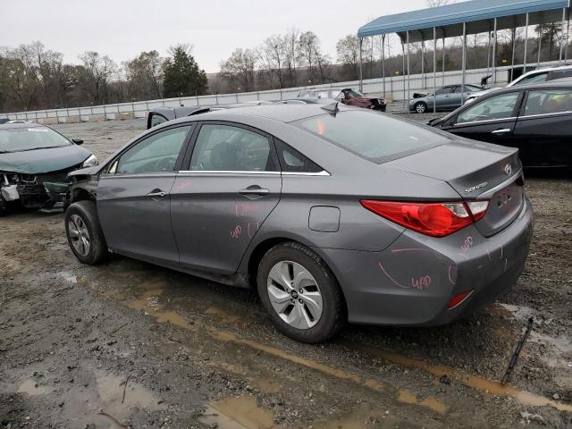 5NPEB4AC5EH812257 - 2014 HYUNDAI SONATA GLS GRAY photo 2