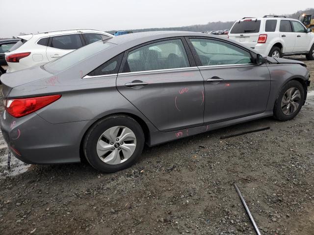 5NPEB4AC5EH812257 - 2014 HYUNDAI SONATA GLS GRAY photo 3