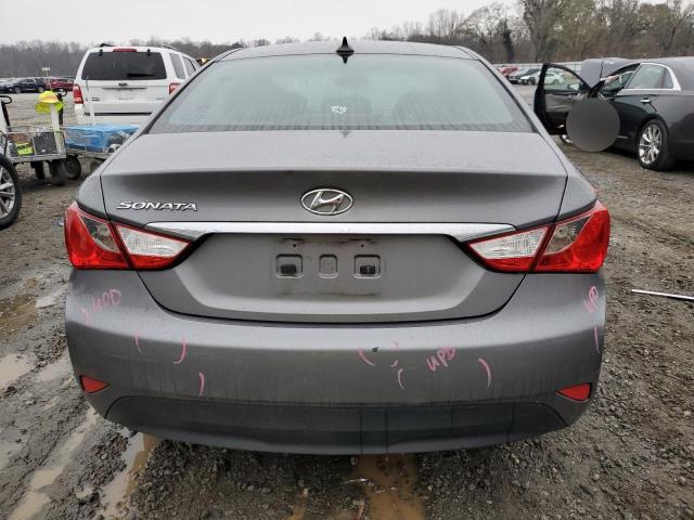 5NPEB4AC5EH812257 - 2014 HYUNDAI SONATA GLS GRAY photo 6