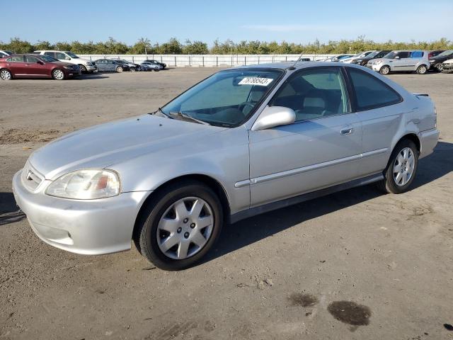 1HGEJ8244YL036951 - 2000 HONDA CIVIC EX SILVER photo 1