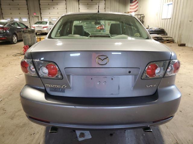 1YVHP80D265M14791 - 2006 MAZDA 6 S GRAY photo 6