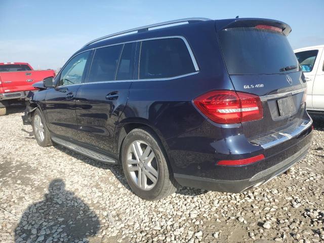 4JGDF6EE4HA970247 - 2017 MERCEDES-BENZ GLS 450 4MATIC BLUE photo 2