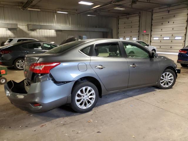 3N1AB7APXKY425563 - 2019 NISSAN SENTRA S GRAY photo 3