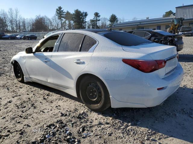 JN1BV7AR4FM417075 - 2015 INFINITI Q50 BASE WHITE photo 2