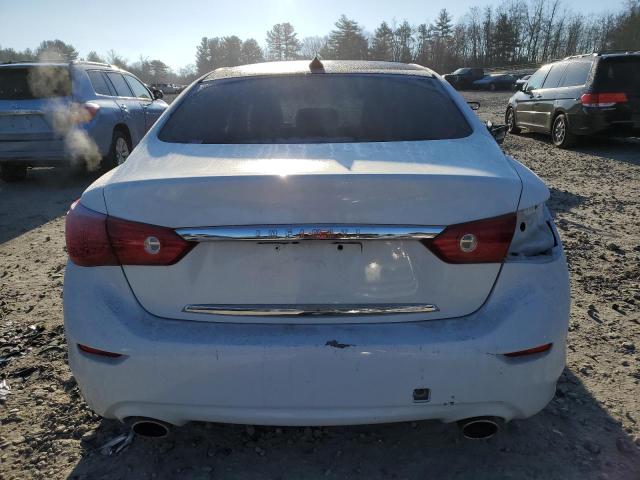 JN1BV7AR4FM417075 - 2015 INFINITI Q50 BASE WHITE photo 6