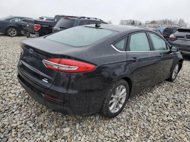 3FA6P0HD6LR147432 - 2020 FORD FUSION SE BLACK photo 3