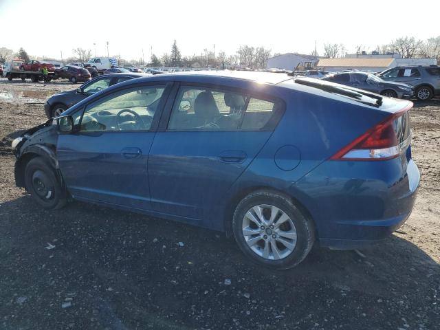 JHMZE2H71ES000122 - 2014 HONDA INSIGHT EX BLUE photo 2