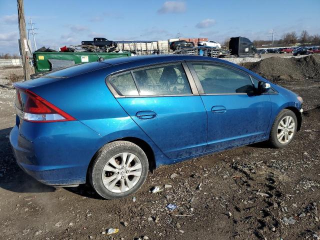 JHMZE2H71ES000122 - 2014 HONDA INSIGHT EX BLUE photo 3