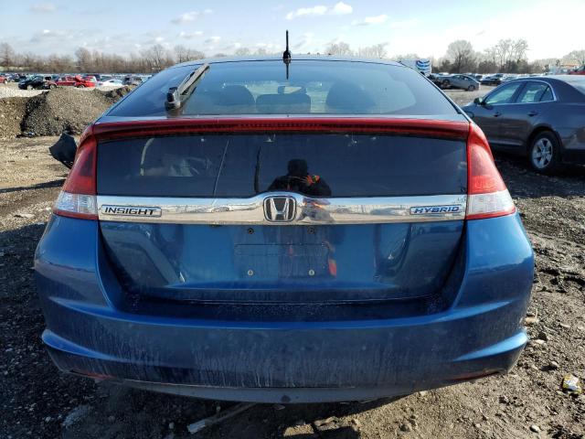 JHMZE2H71ES000122 - 2014 HONDA INSIGHT EX BLUE photo 6