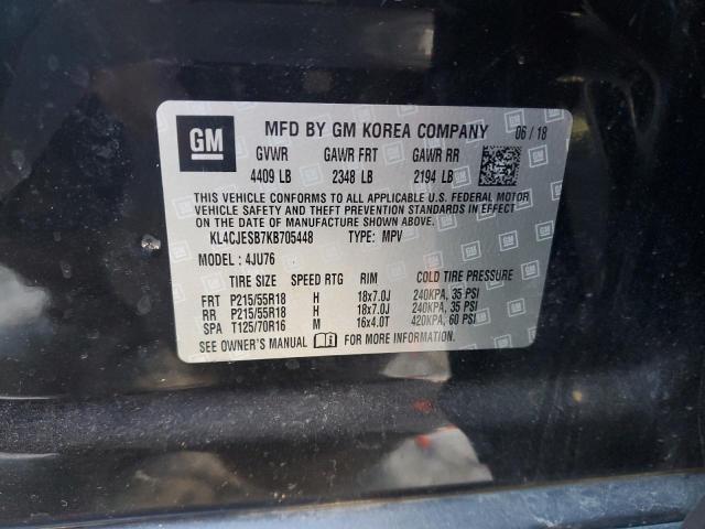 KL4CJESB7KB705448 - 2019 BUICK ENCORE PREFERRED 黑色 照片 13