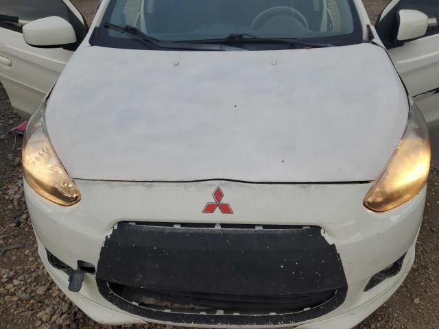 ML32A4HJXEH004675 - 2014 MITSUBISHI MIRAGE ES WHITE photo 11