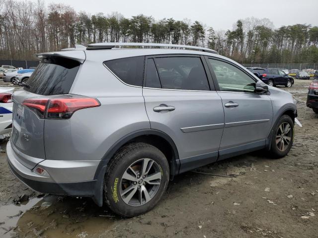 JTMRFREV6JD241280 - 2018 TOYOTA RAV4 ADVENTURE SILVER photo 3