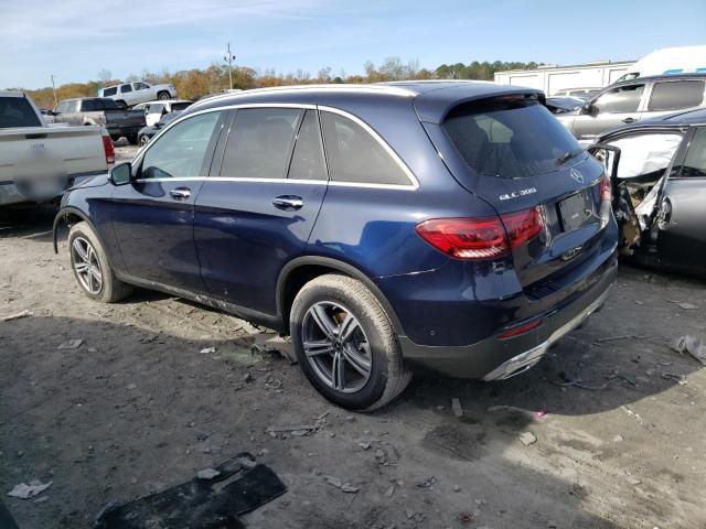 W1N0G8DB2NG039105 - 2022 MERCEDES-BENZ GLC 300 BLUE photo 2