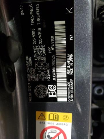 JTJBARBZ0J2152529 - 2018 LEXUS NX 300 BASE 石墨色 照片 12