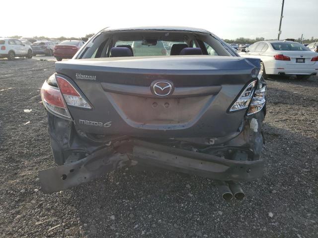 1YVHZ8BH1A5M04515 - 2010 MAZDA 6 I GRAY photo 6