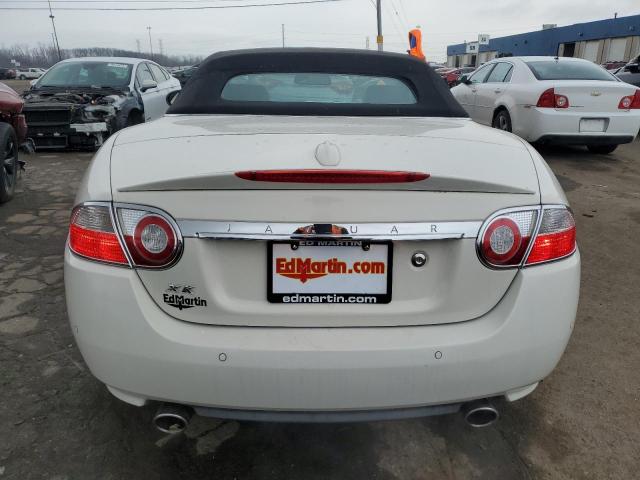 SAJWA44BX85B23964 - 2008 JAGUAR XK WHITE photo 6