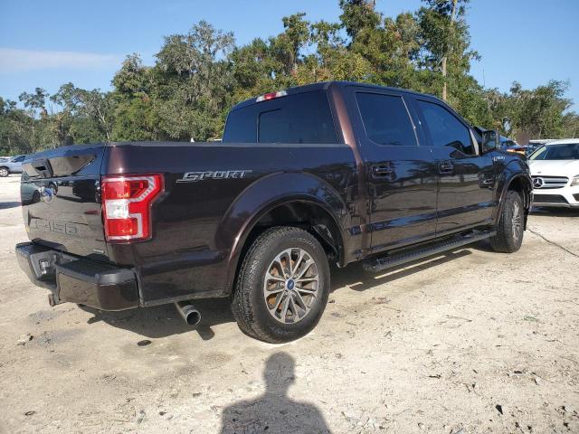 1FTEW1CP6KFC23713 - 2019 FORD F150 SUPERCREW BURGUNDY photo 3