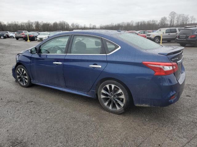 3N1AB7AP3KY355582 - 2019 NISSAN SENTRA S BLUE photo 2