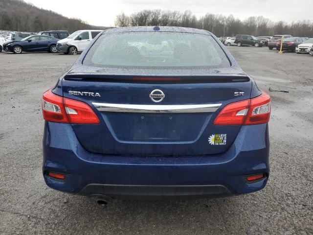 3N1AB7AP3KY355582 - 2019 NISSAN SENTRA S BLUE photo 6